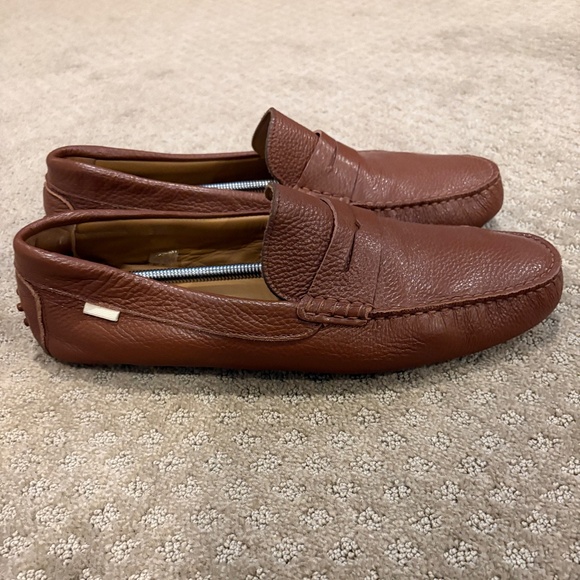 Oliver Cabell Driver Loafer in Woody Pebble Leather (Light Brown) Size 14 Men main image 5